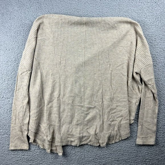 Urban Outfitters Out From Under Oversized Waffle Texture Slouchy Top Medium - Picture 7 of 8